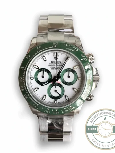 Replica Rolex Super Universe Chronograph Daytona 116500 Green Bezel - Top-Tier Swiss Replica Watch