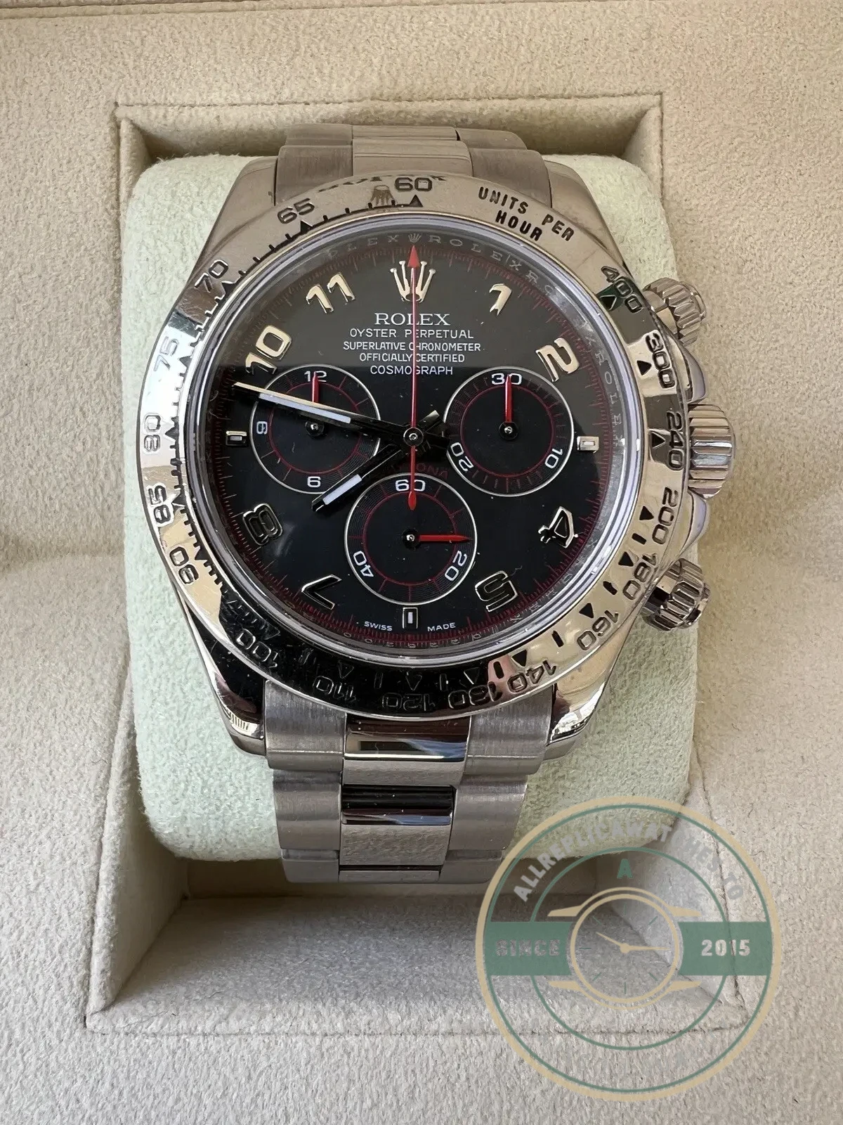 Replica Rolex Super Universe Chronograph Daytona 116500 Stainless Steel Bezel - High-Grade Replica Watch