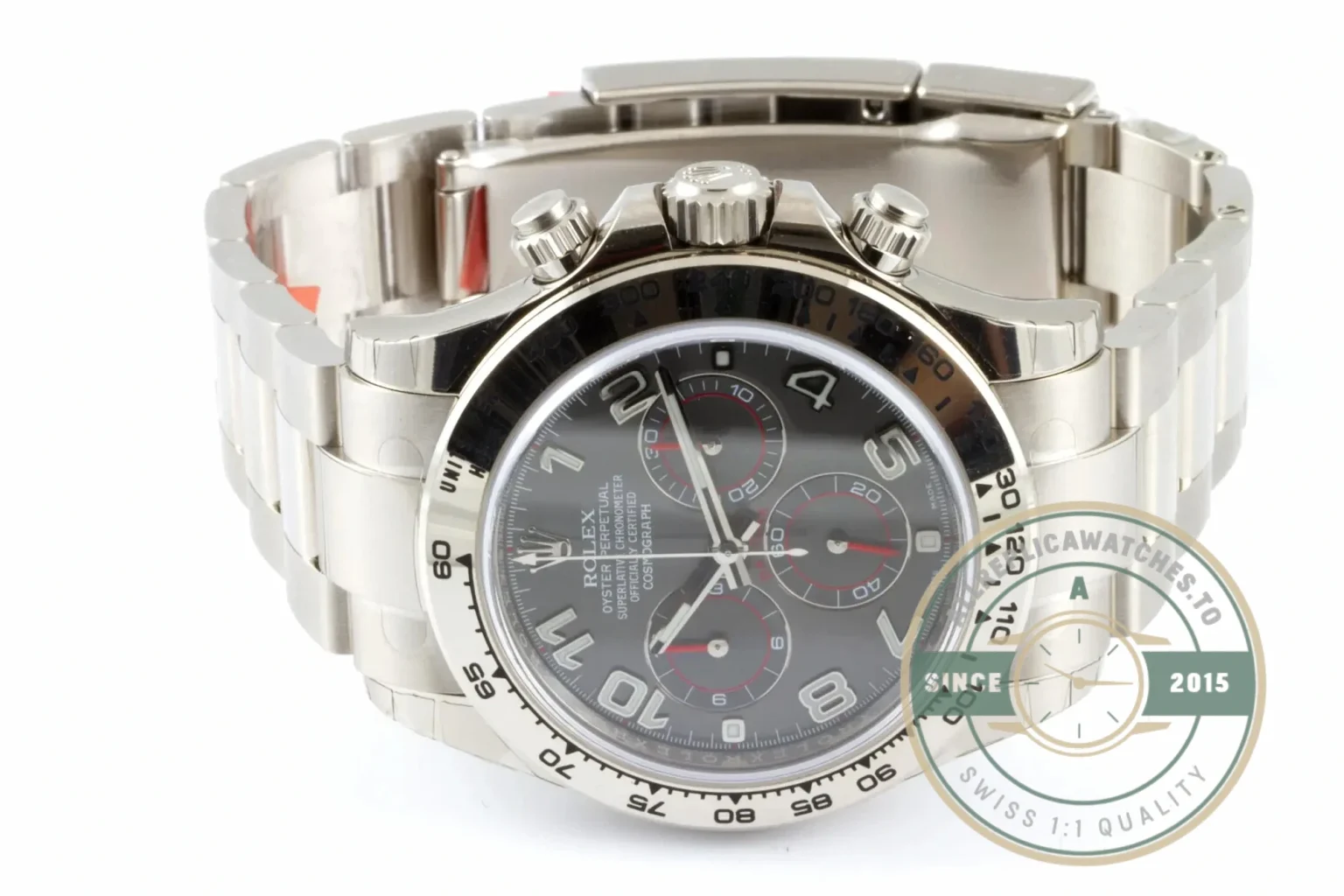 Replica Rolex Super Universe Chronograph Daytona 116500 Stainless Steel Bezel - Top-Tier Swiss Replica Watch