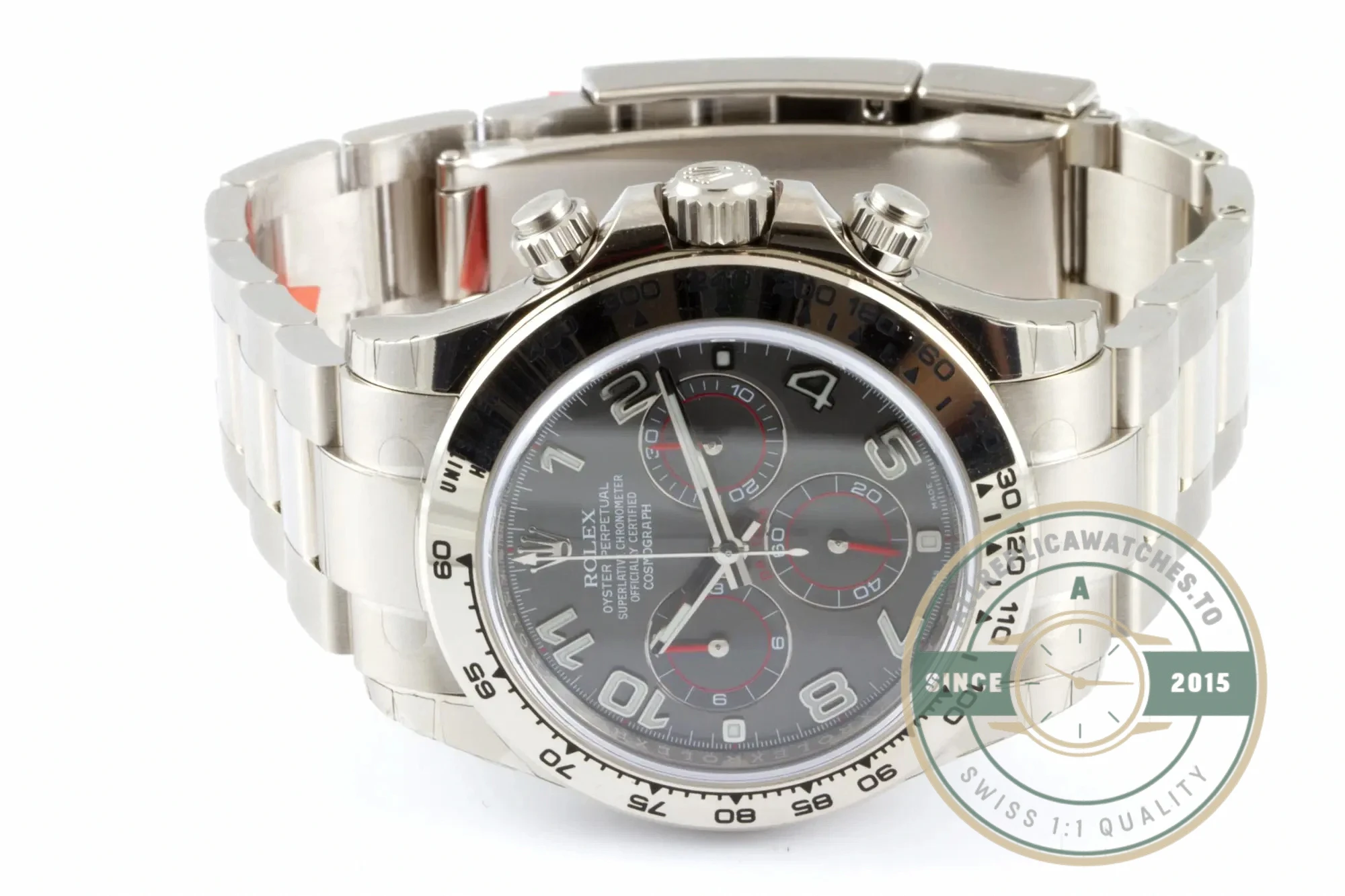 Replica Rolex Super Universe Chronograph Daytona 116500 Stainless Steel Bezel - Top-Tier Swiss Replica Watch
