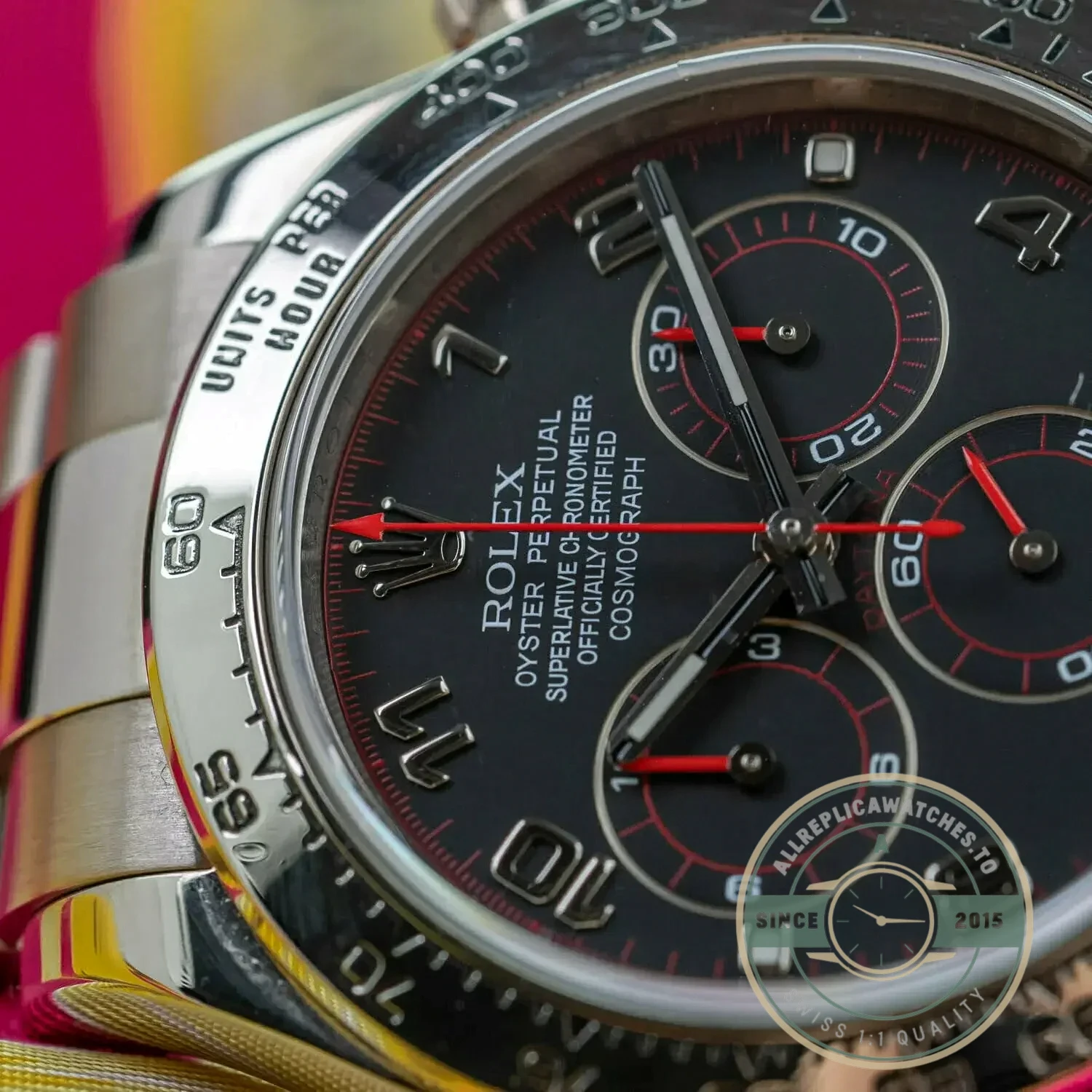 Replica Rolex Super Universe Chronograph Daytona 116500 Stainless Steel Bezel - Luxury Replica Watch