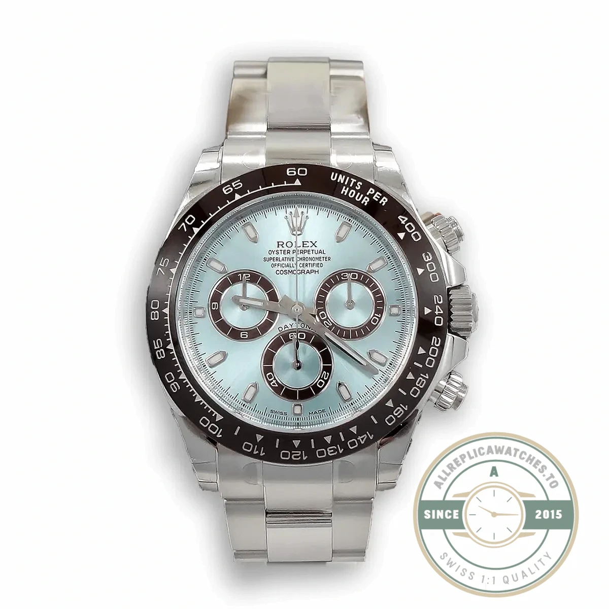 Replica Rolex Super Universe Chronograph Daytona 116506 Ice Blue Dial - High-Grade Replica Watch