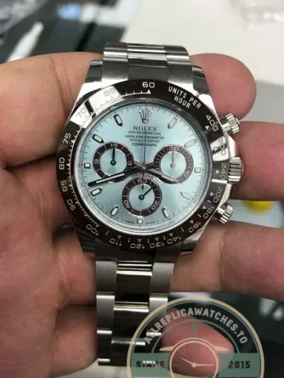 Replica Rolex Super Universe Chronograph Daytona 116506 Ice Blue Dial - Affordable Luxury Replica Timepiece