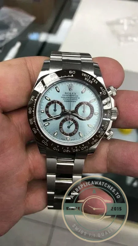 Replica Rolex Super Universe Chronograph Daytona 116506 Ice Blue Dial - Affordable Luxury Replica Timepiece