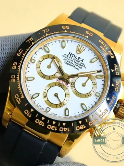 Replica Rolex Super Universe Chronograph Daytona 116515 Yellow Gold Plated - Top-Tier Swiss Replica Watch