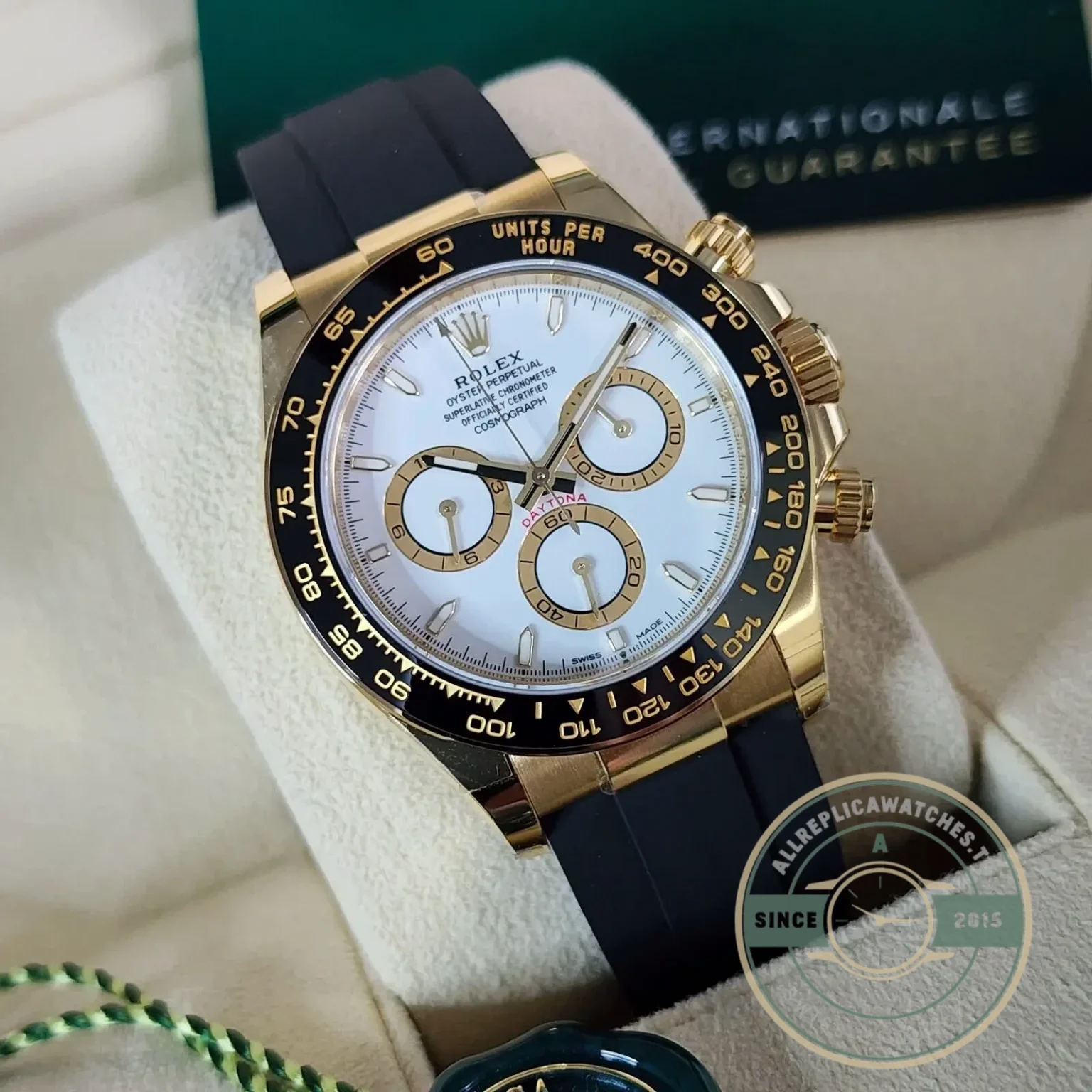 Replica Rolex Super Universe Chronograph Daytona 116515 Yellow Gold Plated - High-Grade Replica Watch
