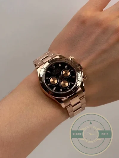 Replica Rolex Super Universe Chronograph Daytona m116505 Black Dial - Affordable Luxury Replica Timepiece
