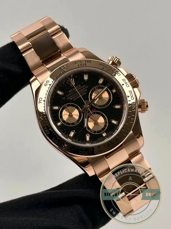 Replica Rolex Super Universe Chronograph Daytona m116505 Black Dial - 1:1 Swiss Replica Watch
