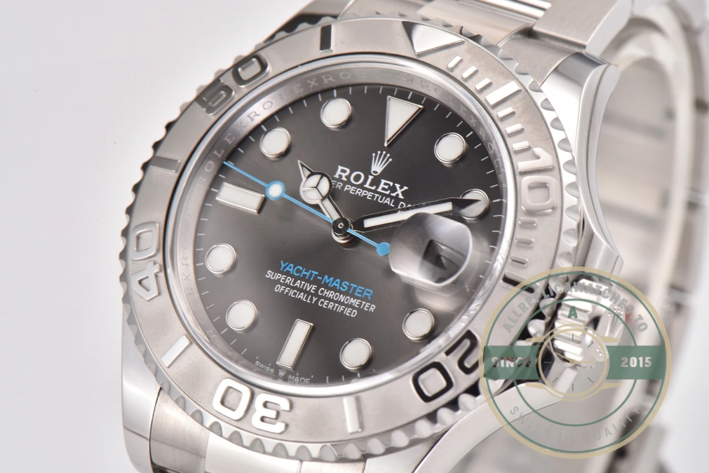 Replica Rolex Yacht-Master m126622-0001 Rhodium Dial 40mm - Swiss-Made Clone Watch