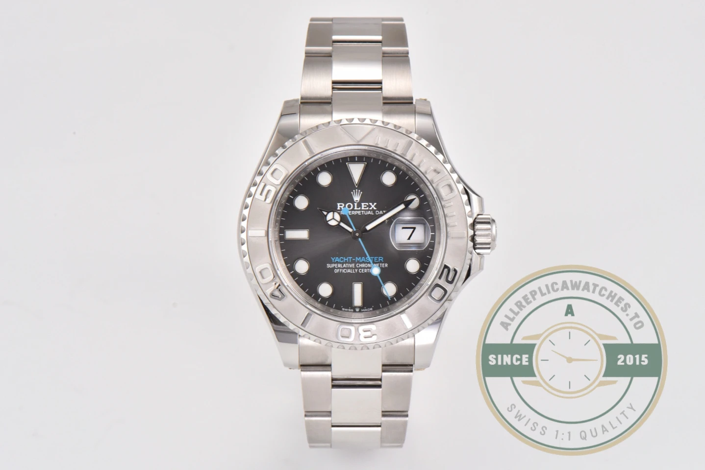 Replica Rolex Yacht-Master m126622-0001 Rhodium Dial 40mm - Top-Tier Swiss Replica Watch