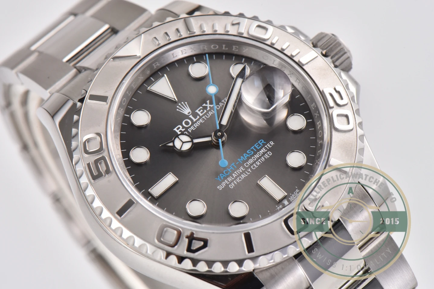 Replica Rolex Yacht-Master m126622-0001 Rhodium Dial 40mm - Affordable Luxury Replica Timepiece