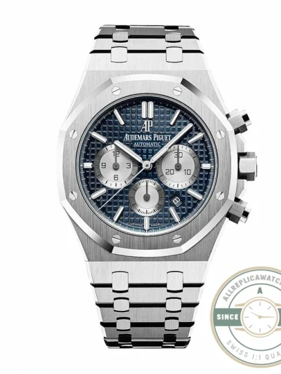 Replica Audemars Piguet Royal Oak Blue, 41 mm Ref. 26331ST.OO.1220ST.01 - High-Grade Replica Watch