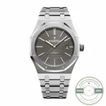 Replica Audemars Piguet Royal Oak Black Dial 15400ST.OO.1220ST.04 - Factory Super Clone Watch