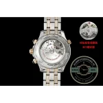 Largest Diver 300M case at 44mm, two-tone steel and Sedna gold super clone