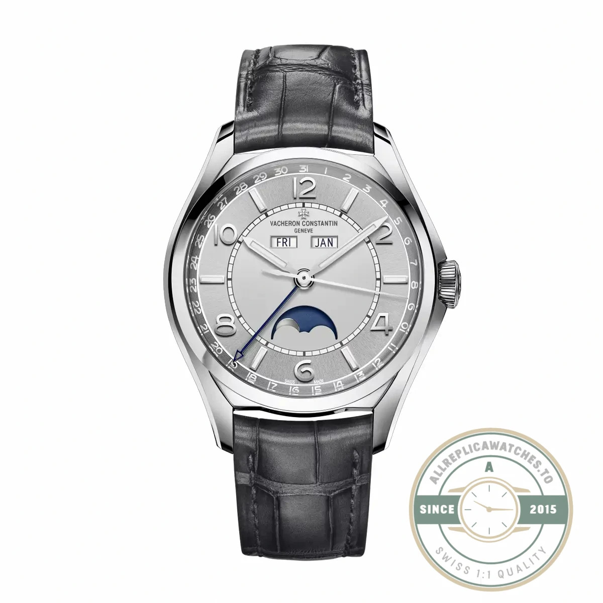 Replica Vacheron Constantin Fiftysix 4000E/000A-B439 Grey Dial - Top-Tier Swiss Replica Watch