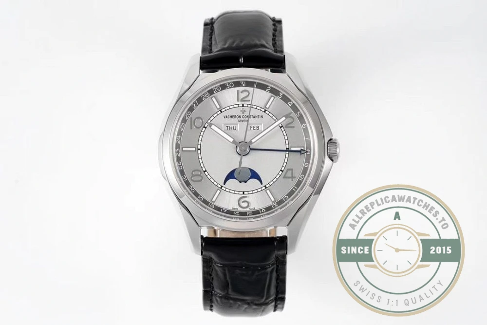 Replica Vacheron Constantin Fiftysix 4000E/000A-B439 Grey Dial - Swiss Movement Replica Watch