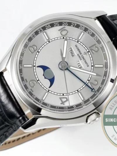 Replica Vacheron Constantin Fiftysix 4000E/000A-B439 Grey Dial - Factory Super Clone Watch