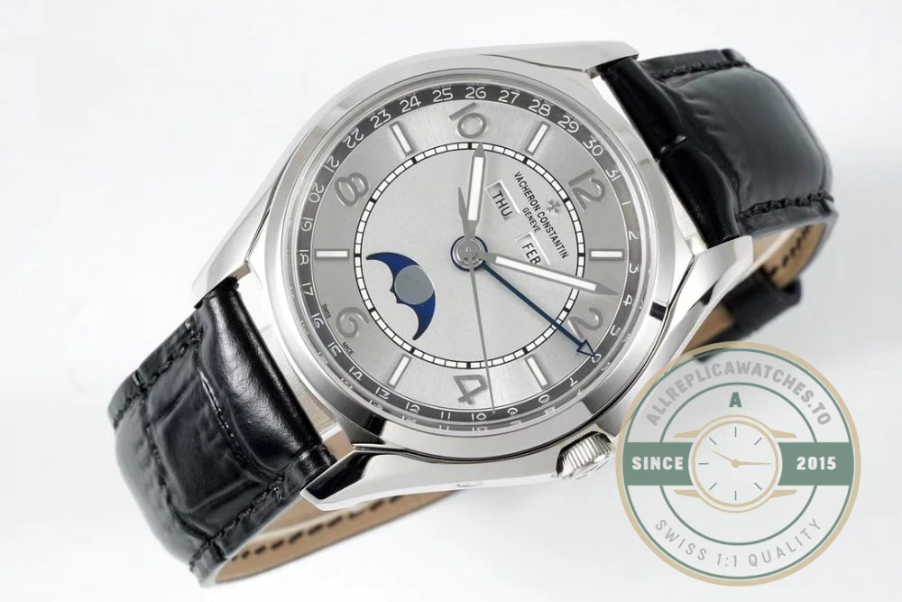 Replica Vacheron Constantin Fiftysix 4000E/000A-B439 Grey Dial - Factory Super Clone Watch