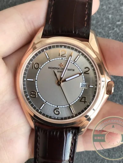 Replica Vacheron Constantin Fiftysix 4600E/000R-B441 Grey Dial - Top-Tier Swiss Replica Watch