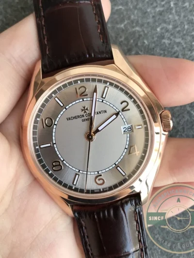 Replica Vacheron Constantin Fiftysix 4600E/000R-B441 Grey Dial - Affordable Luxury Replica Timepiece