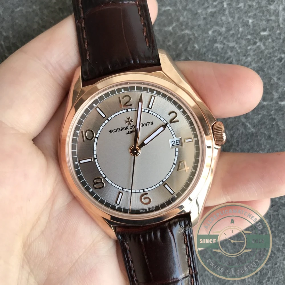 Replica Vacheron Constantin Fiftysix 4600E/000R-B441 Grey Dial - Affordable Luxury Replica Timepiece