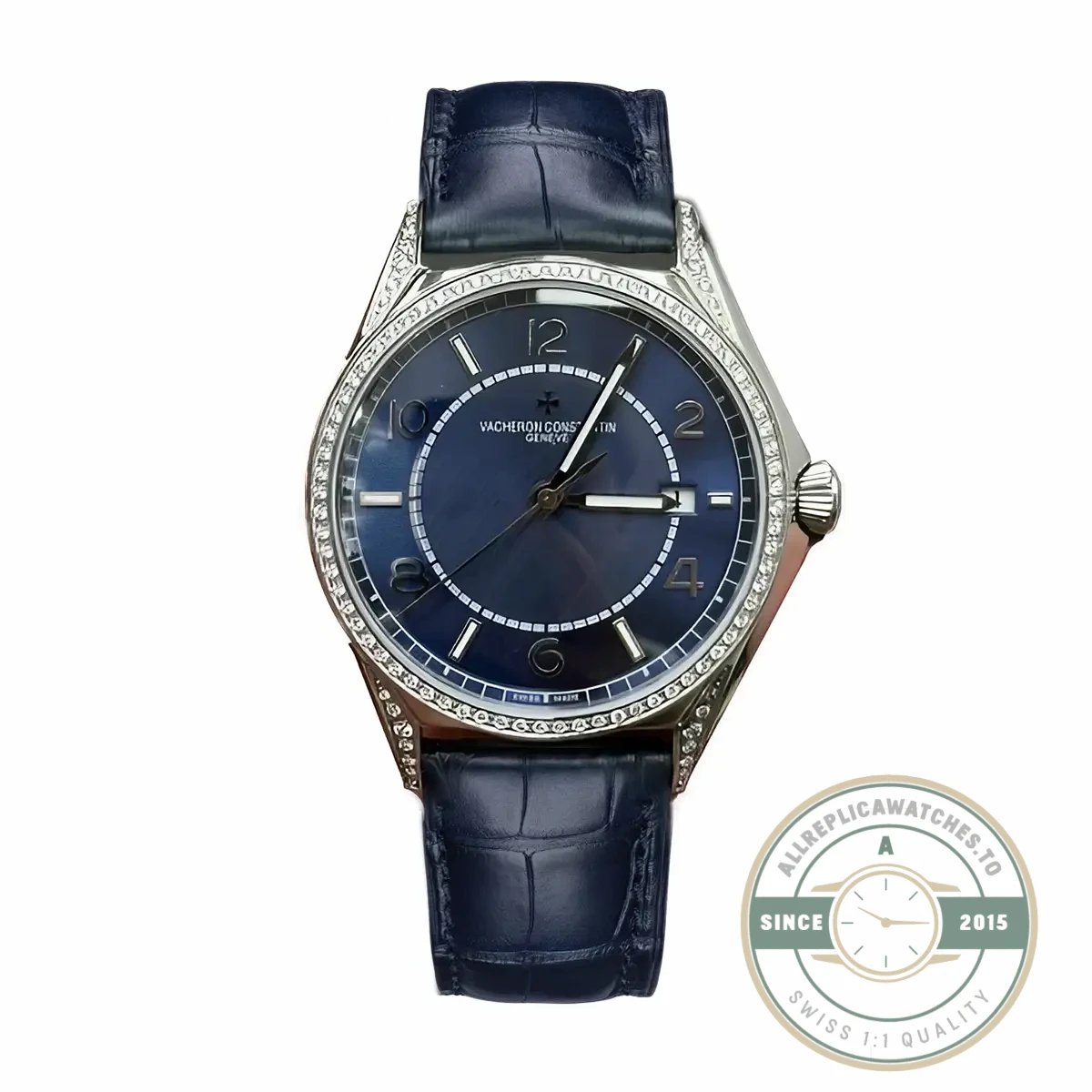 Replica Vacheron Constantin Fiftysix Series 4600E000A-B402 Blue Dial - Swiss-Made Clone Watch