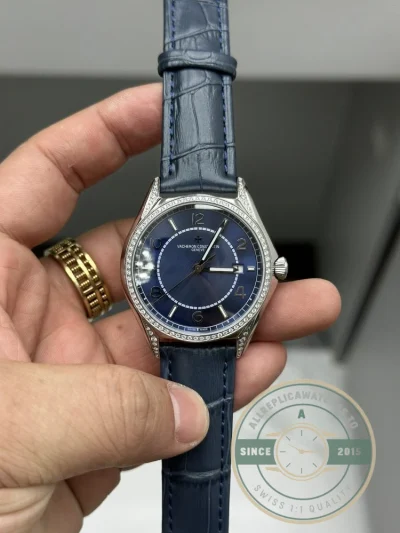 Replica Vacheron Constantin Fiftysix Series 4600E000A-B402 Blue Dial - 1:1 Swiss Replica Watch