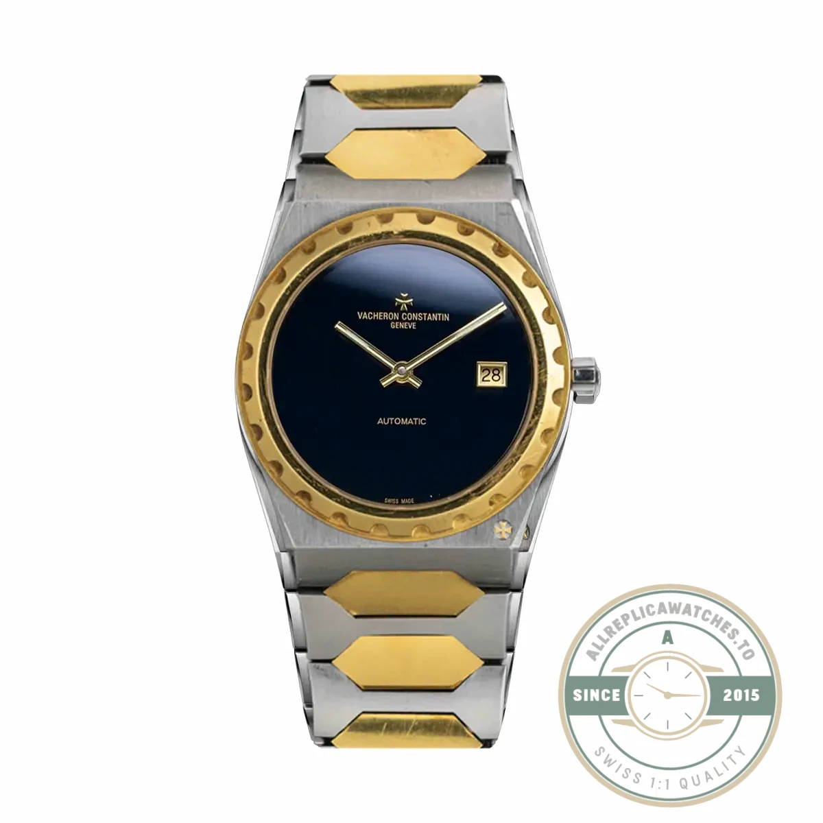 Replica Vacheron Constantin Historiques 4200H222J-B935 Silver Gold - High-Grade Replica Watch