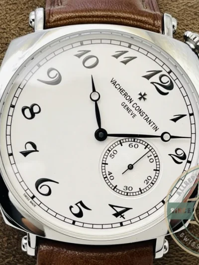 Replica Vacheron Constantin Historiques American 1921 White Gold 82035/000G-B735 - High-Grade Replica Watch