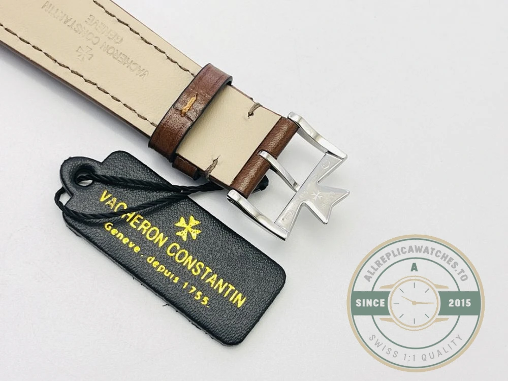 Replica Vacheron Constantin Historiques American 1921 White Gold 82035/000G-B735 - Affordable Luxury Replica Timepiece