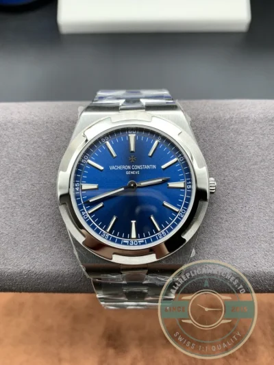 Replica Vacheron Constantin Overseas Series 2000V Blue Dial - Factory Super Clone Watch