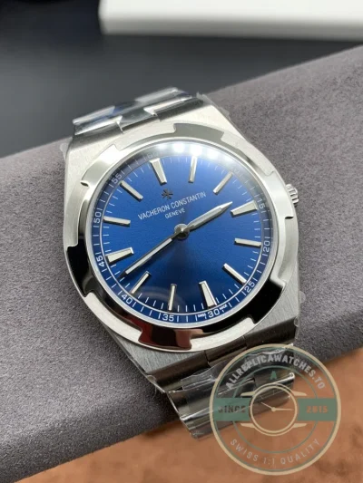 Replica Vacheron Constantin Overseas Series 2000V Blue Dial - Top-Tier Swiss Replica Watch