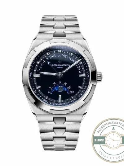 Replica Vacheron Constantin Overseas Series 4000V, 41mm Black Dial - Budget Luxury Replica Watch