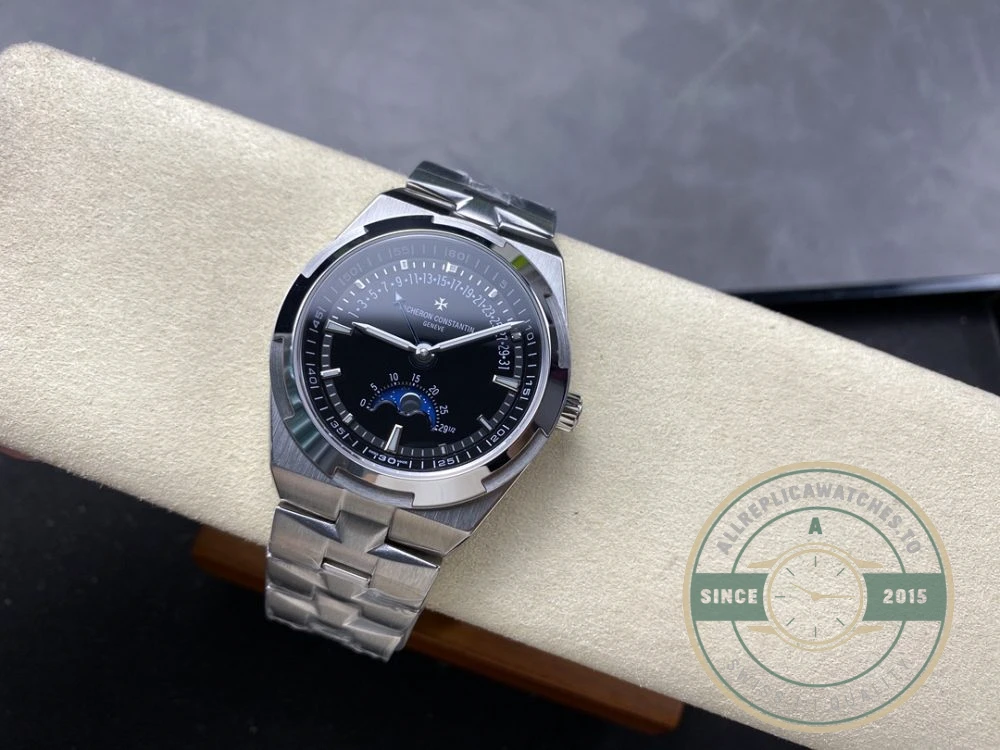 Replica Vacheron Constantin Overseas Series 4000V, 41mm Black Dial - Premium Super Clone Watch