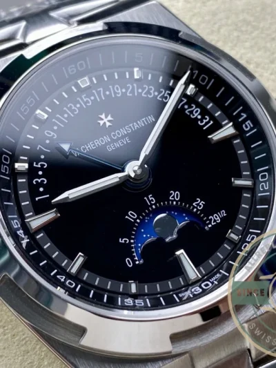 Replica Vacheron Constantin Overseas Series 4000V, 41mm Black Dial - Factory Super Clone Watch