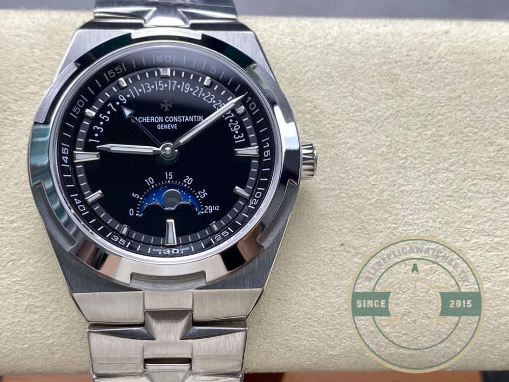 Replica Vacheron Constantin Overseas Series 4000V, 41mm Black Dial - Best Quality Replica Watch