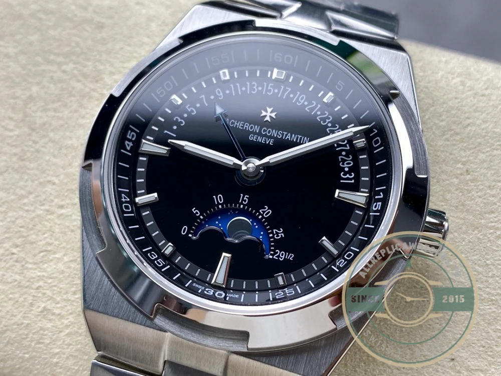 Replica Vacheron Constantin Overseas Series 4000V, 41mm Black Dial - Best Quality Replica Watch