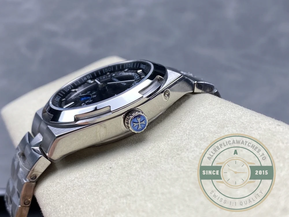 Replica Vacheron Constantin Overseas Series 4000V, 41mm Black Dial - Affordable Luxury Replica Timepiece