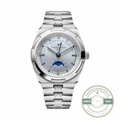 Replica Vacheron Constantin Overseas Series 4000V, White Dial 41mm - Budget Luxury Replica Watch