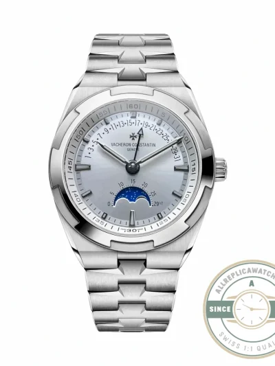 Replica Vacheron Constantin Overseas Series 4000V, White Dial 41mm - Budget Luxury Replica Watch