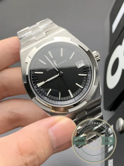 Replica Vacheron Constantin Overseas Series 4500V/210A-B483, 41mm Black Dial - Budget Luxury Replica Watch
