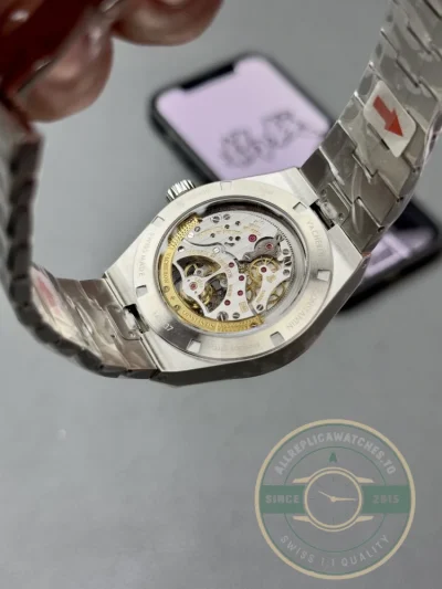 Replica Vacheron Constantin Overseas Series 6000V/210T-H032 Silver Strap - Budget Luxury Replica Watch