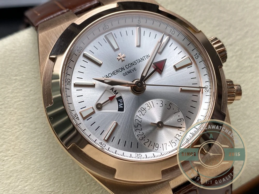 Replica Vacheron Constantin Overseas Series 7920V/000R-B336 41mm Croco Strap - Luxury Replica Watch