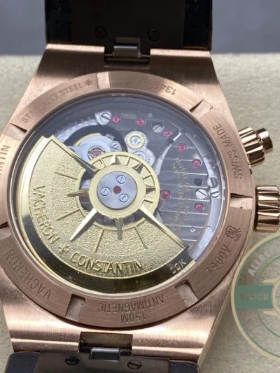 Replica Vacheron Constantin Overseas Series 7920V/000R-B336 41mm Croco Strap - Premium Super Clone Watch
