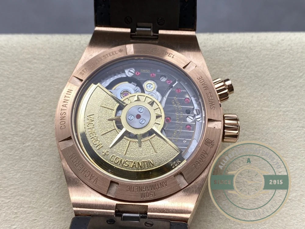 Replica Vacheron Constantin Overseas Series 7920V/000R-B336 41mm Croco Strap - Premium Super Clone Watch