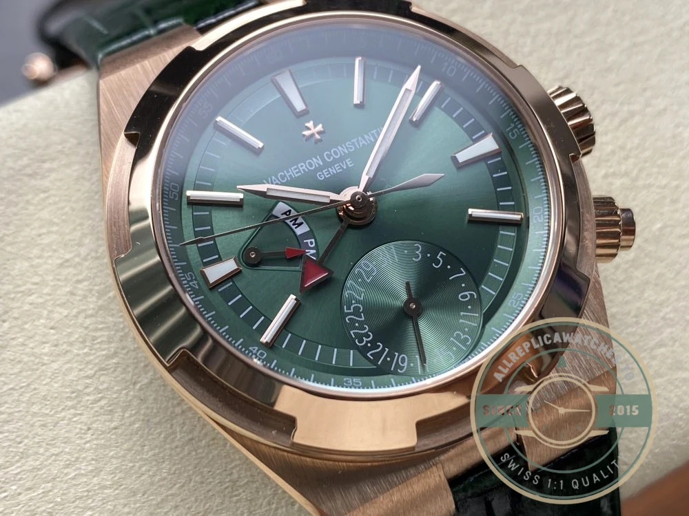 Replica Vacheron Constantin Overseas Series 7920V/210R-B965 41mm Green Dial - Top-Tier Swiss Replica Watch