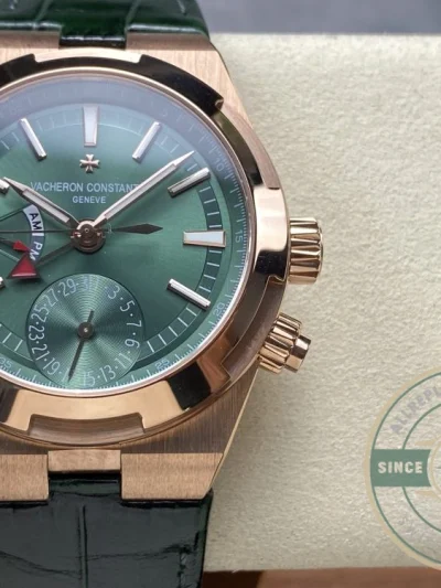 Replica Vacheron Constantin Overseas Series 7920V/210R-B965 41mm Green Dial - Budget Luxury Replica Watch