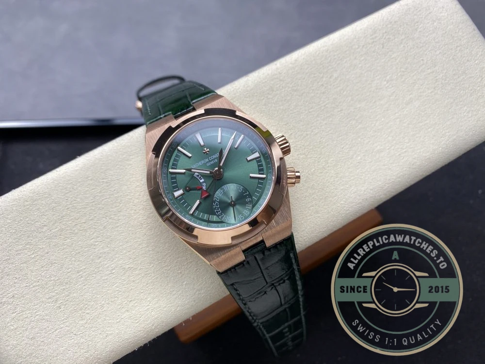 Replica Vacheron Constantin Overseas Series 7920V/210R-B965 41mm Green Dial - Factory Super Clone Watch