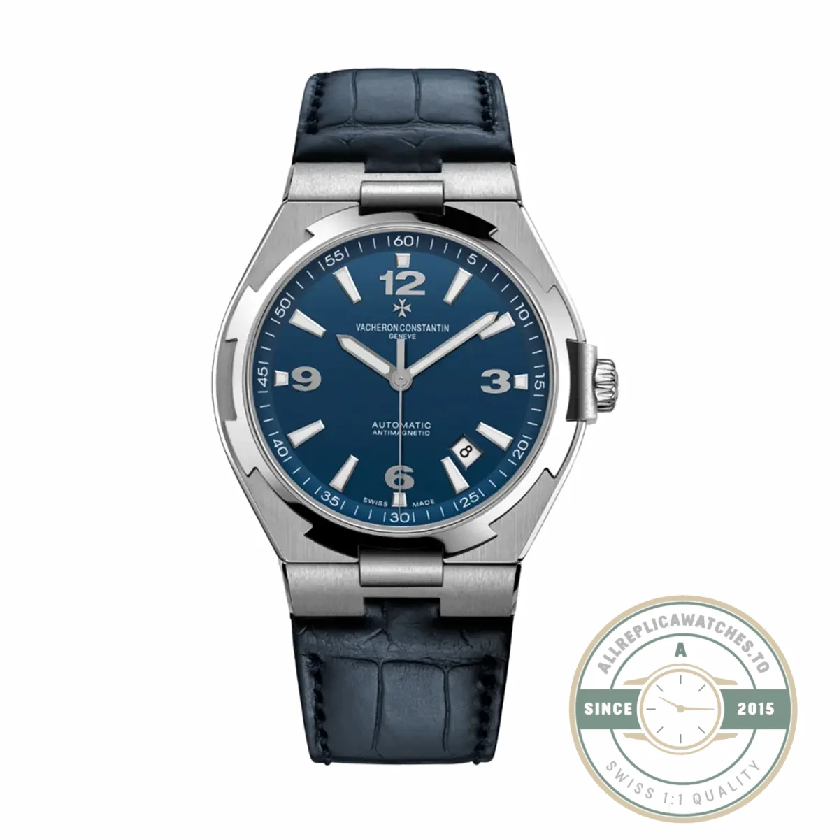 Replica Vacheron Constantin Overseas Series P47040/000A-9008, 42mm Blue Dial - Best Quality Replica Watch