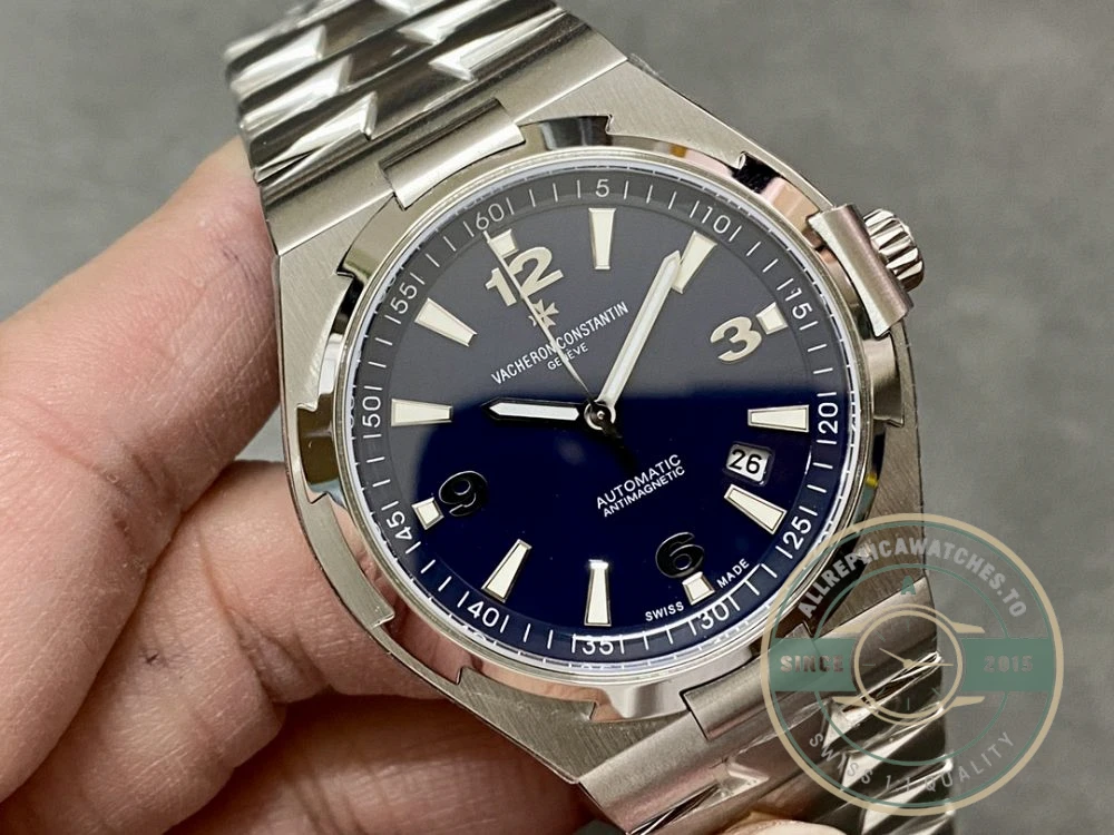 Replica Vacheron Constantin Overseas Series P47040/000A-9008, 42mm Blue Dial - Budget Luxury Replica Watch